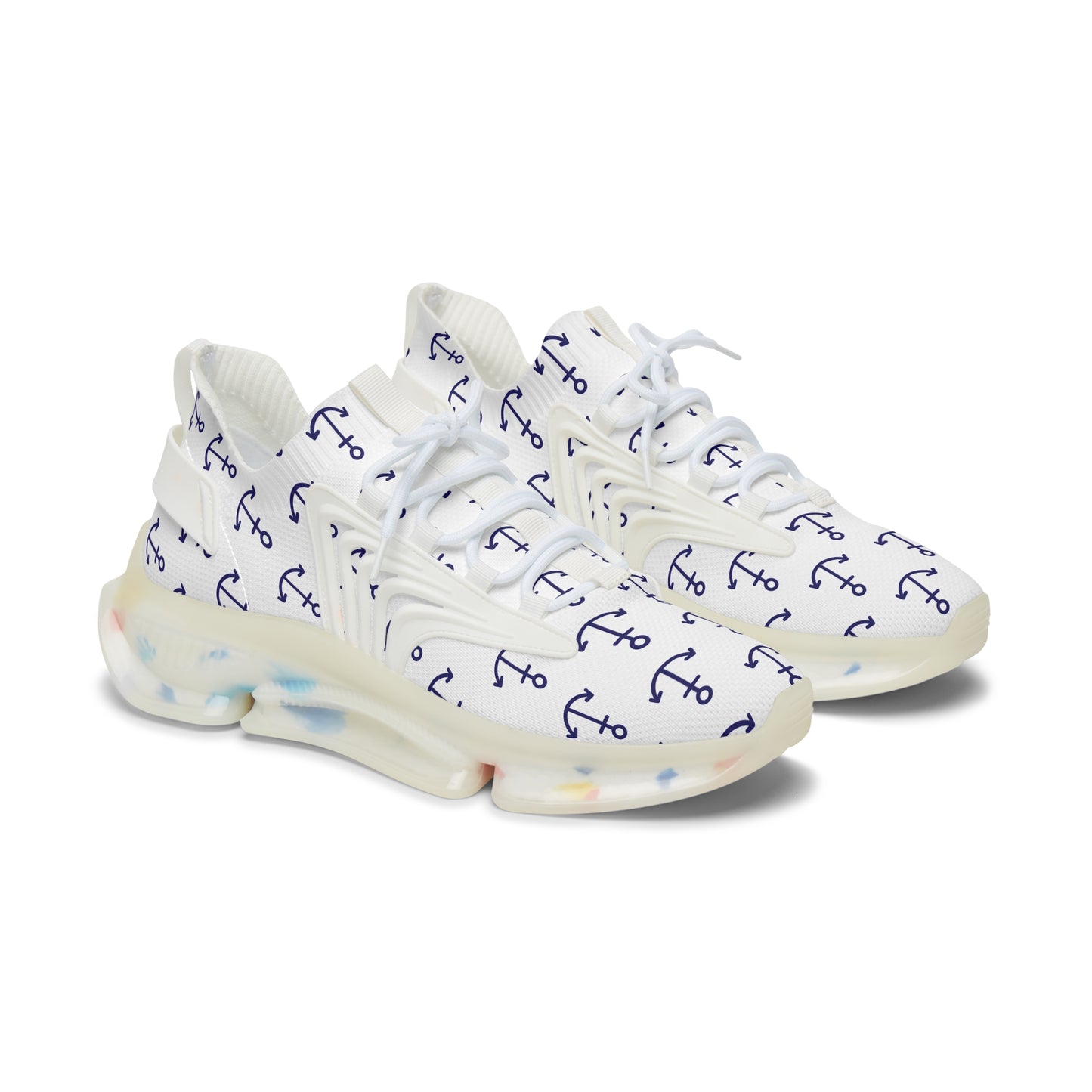 Anchors Away–Women's Mesh Sneakers