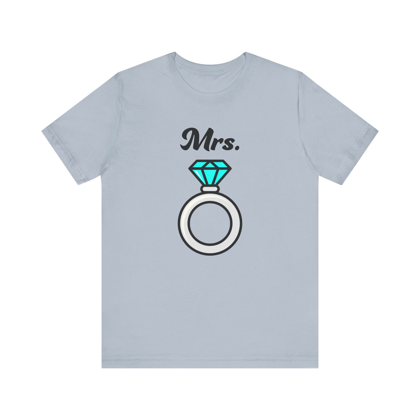 Mrs. Wedding Band–Women's Jersey Short Sleeve Tee–EXPRESS DELIVERY*