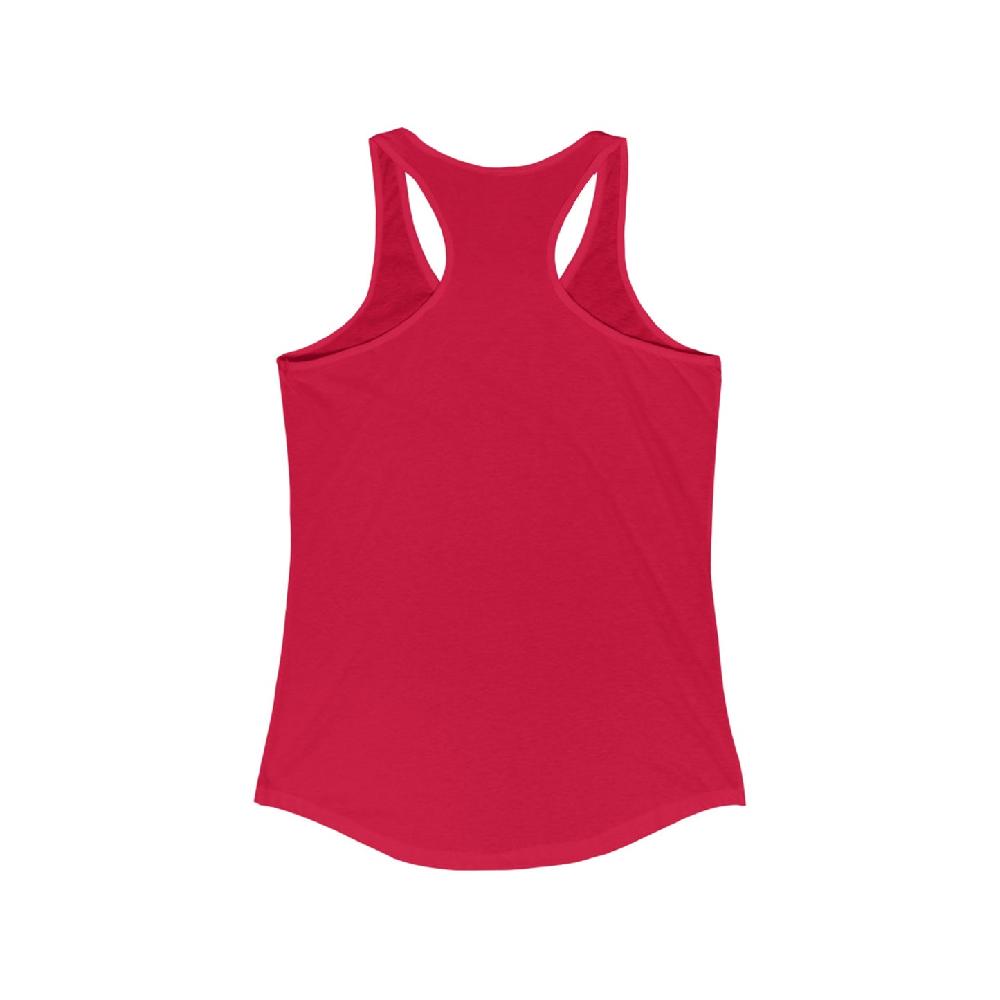 Mrs. Ring-Bling Bling (Your Name) Custom–Women's Ideal Racerback Tank