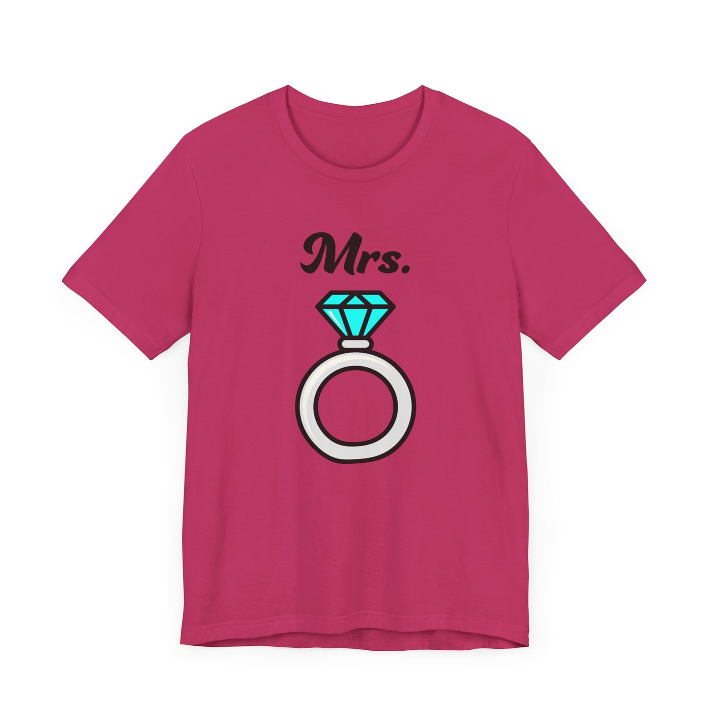 Mrs. Wedding Band–Women's Jersey Short Sleeve Tee–EXPRESS DELIVERY*