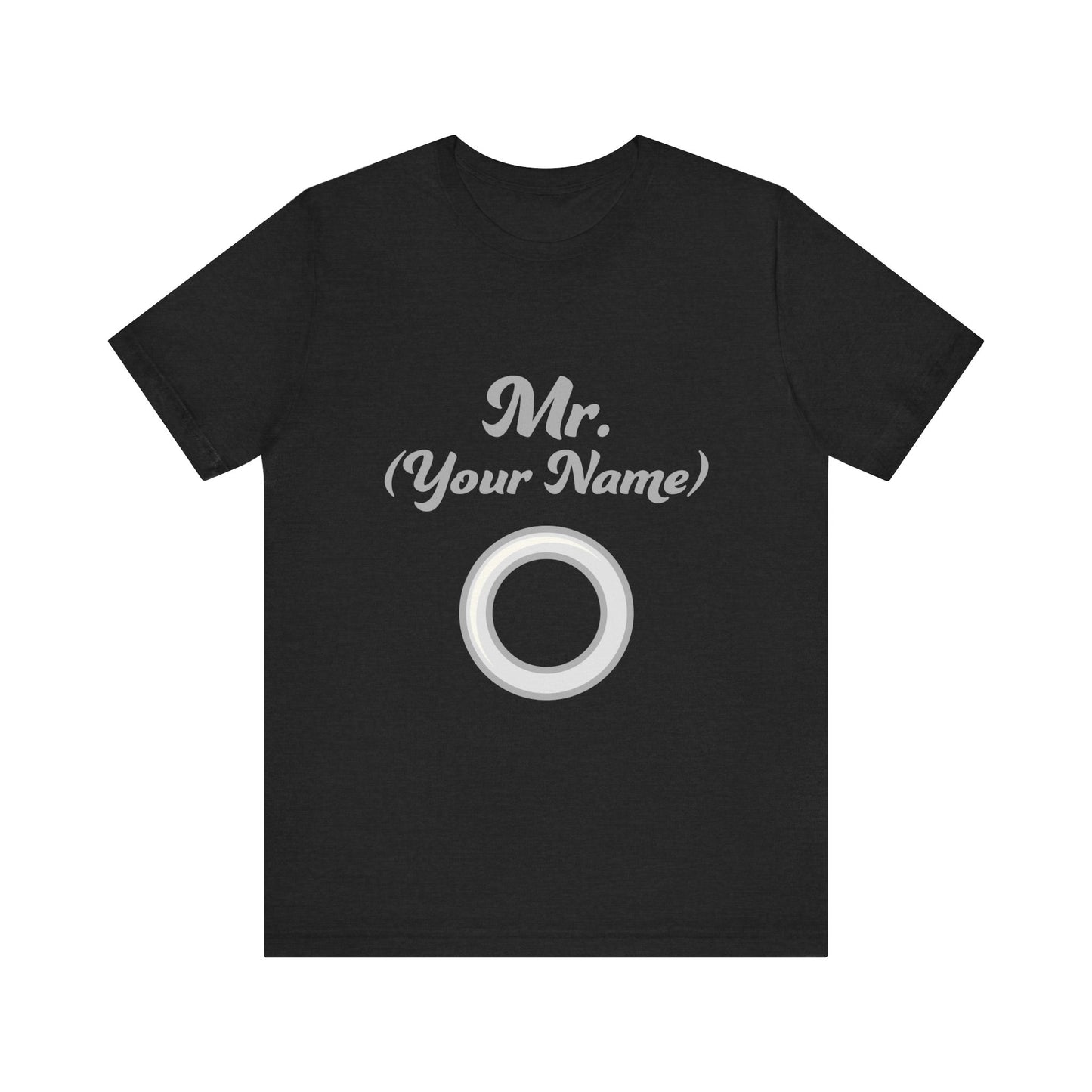 Mr. (Your Name) Custom–Unisex Lightweight Fashion Tee