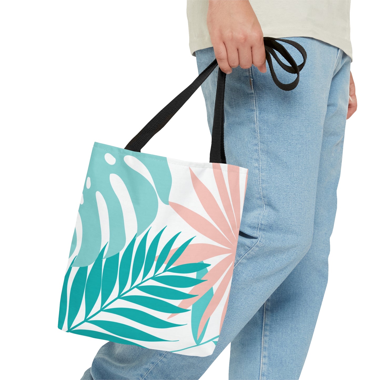 Tropical Pastels-Tote Bag (AOP)