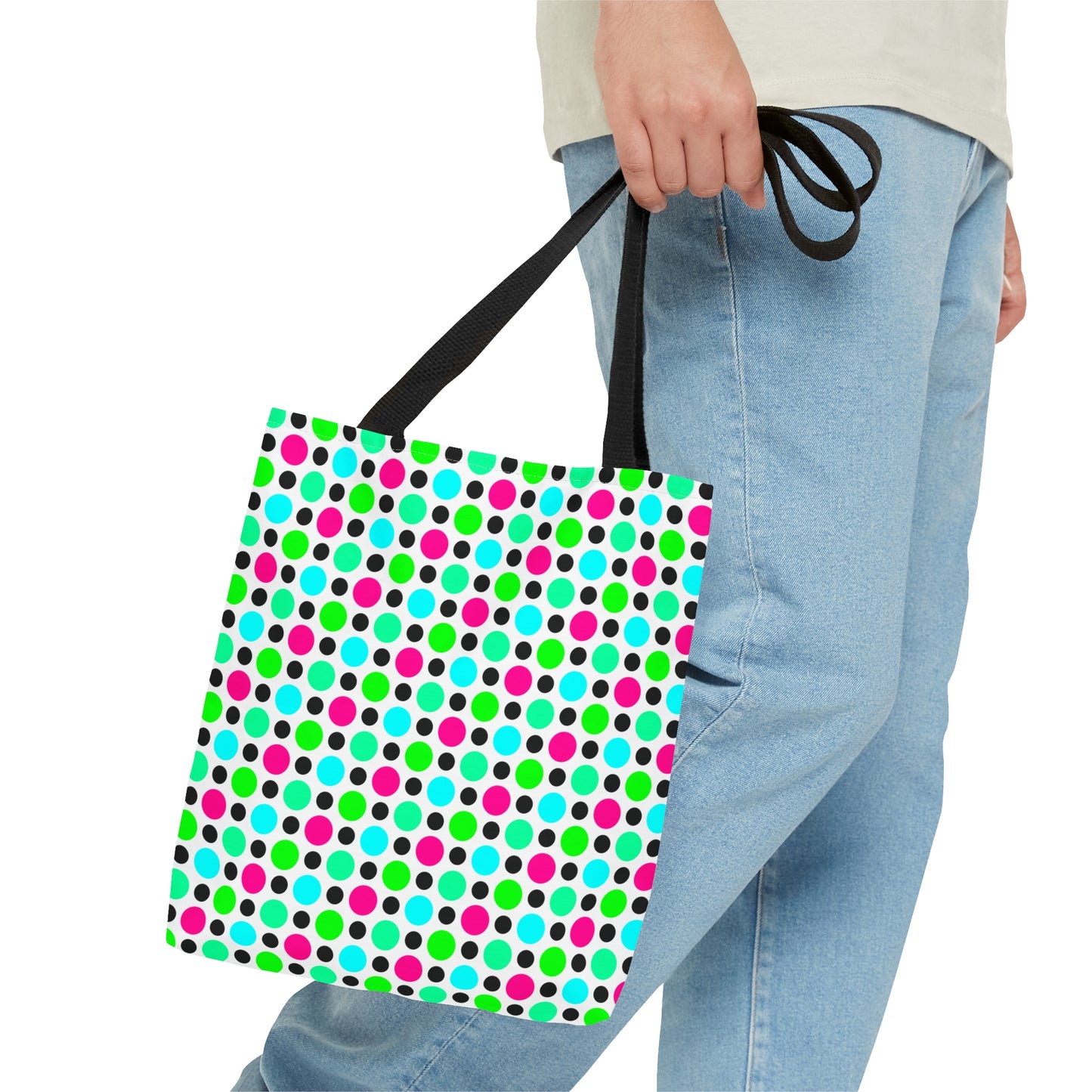 Tropical Circle Pattern v2–Tote Bag (AOP)