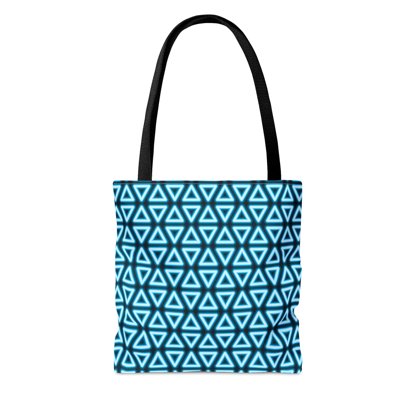 Neon Triangle Pattern–Tote Bag (AOP)