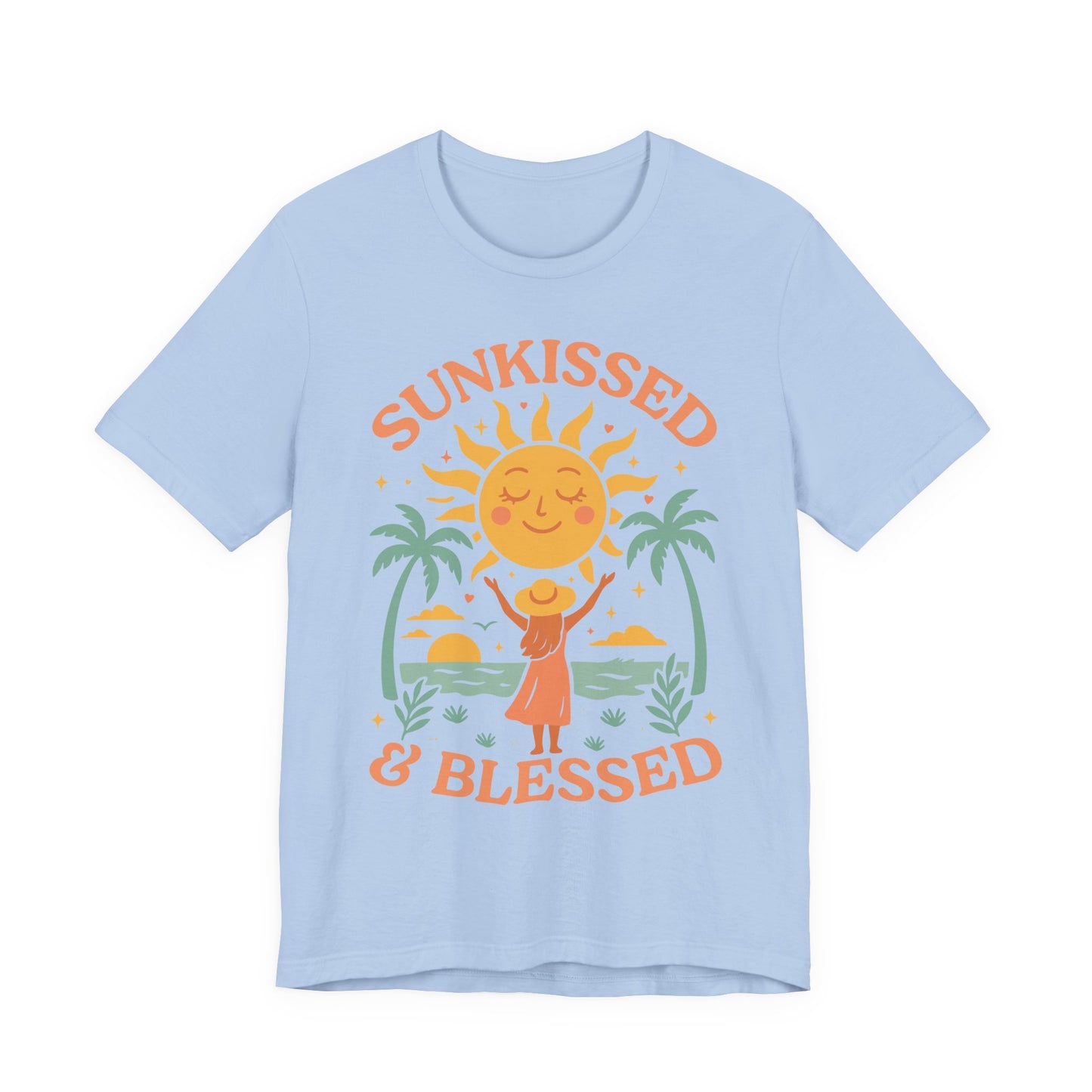Sun Kissed & Blessed–Unisex Jersey Short Sleeve Tee–EXPRESS DELIVERY*