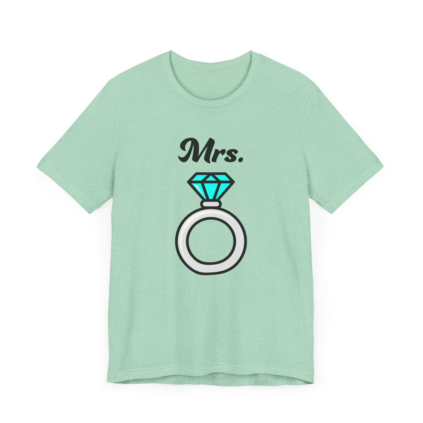 Mrs. Wedding Band–Women's Jersey Short Sleeve Tee–EXPRESS DELIVERY*