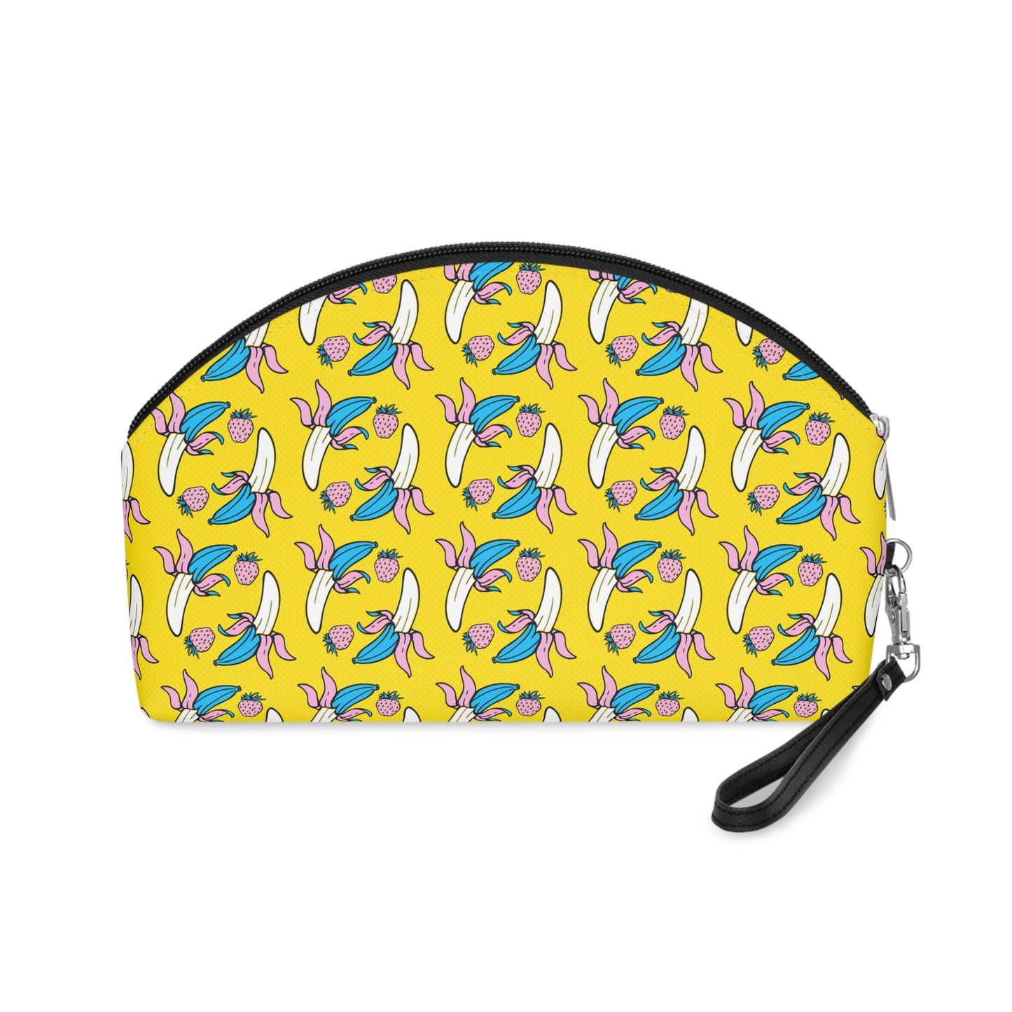 Banana & Strawberry Delight-Makeup Bag