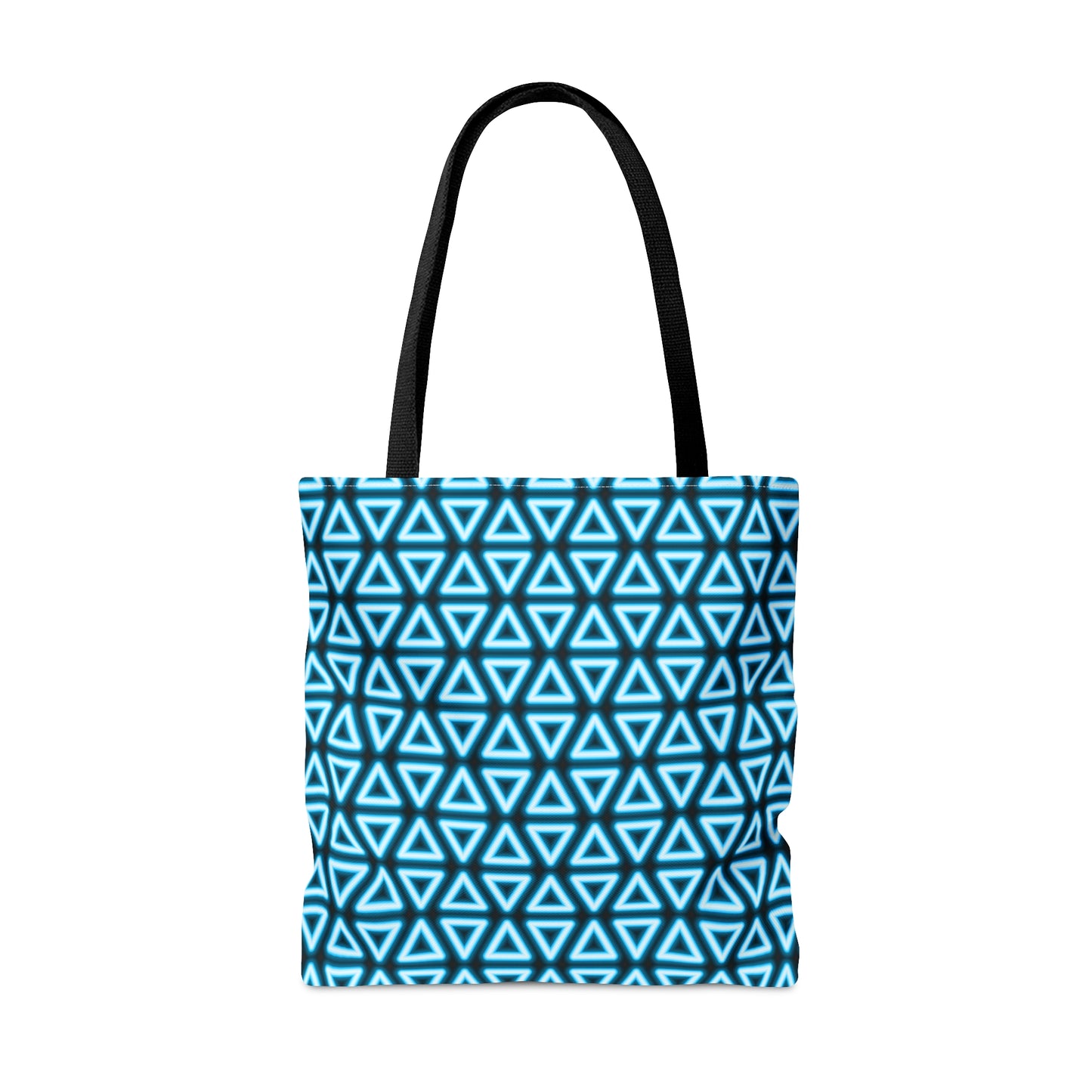 Neon Triangle Pattern–Tote Bag (AOP)