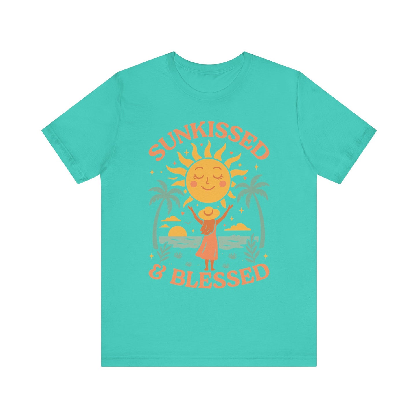 Sun Kissed & Blessed–Unisex Jersey Short Sleeve Tee–EXPRESS DELIVERY*
