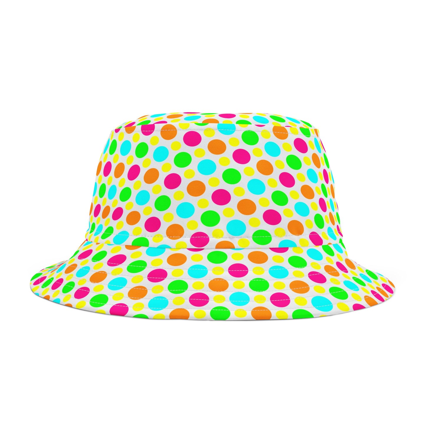 Tropical Circle Pattern–Bucket Hat (AOP)
