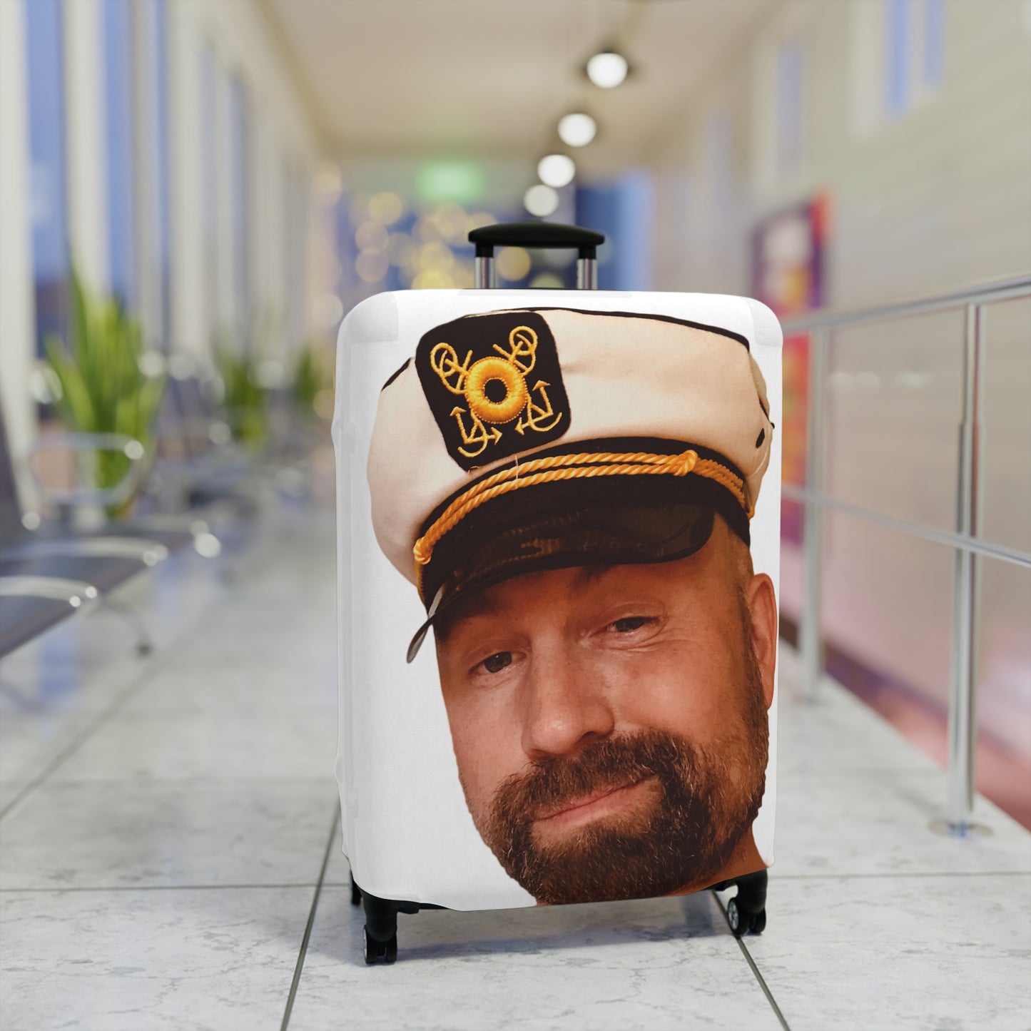Custom Luggage Cover–(Your Face Here)