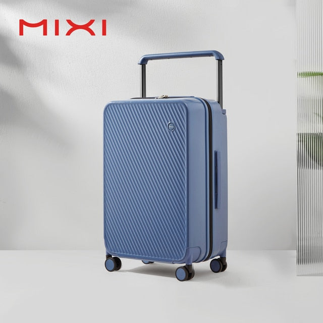 Mixi Gorgeous Wide Handle Suitcase 24", Travel Luggage