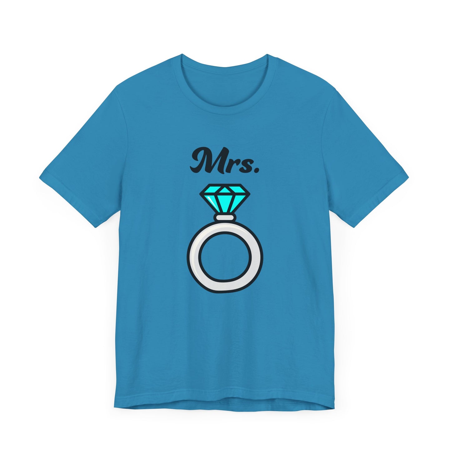 Mrs. Wedding Band–Women's Jersey Short Sleeve Tee–EXPRESS DELIVERY*