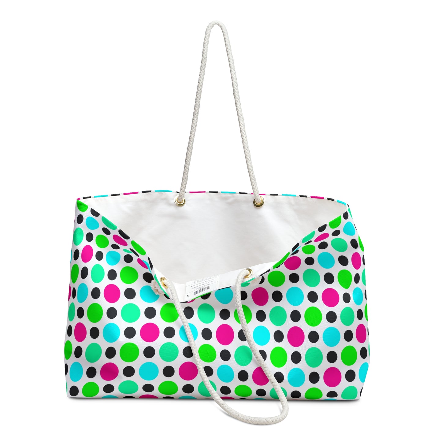 Tropical Circle Pattern v2–Weekender Bag