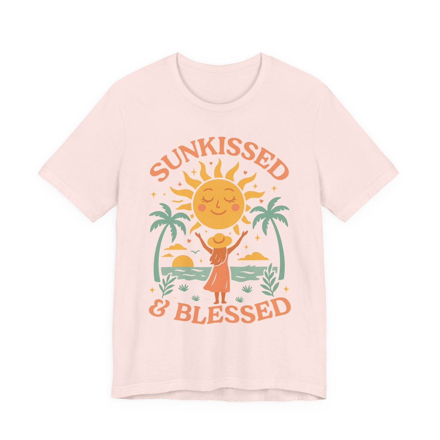 Sun Kissed & Blessed–Unisex Jersey Short Sleeve Tee–EXPRESS DELIVERY*