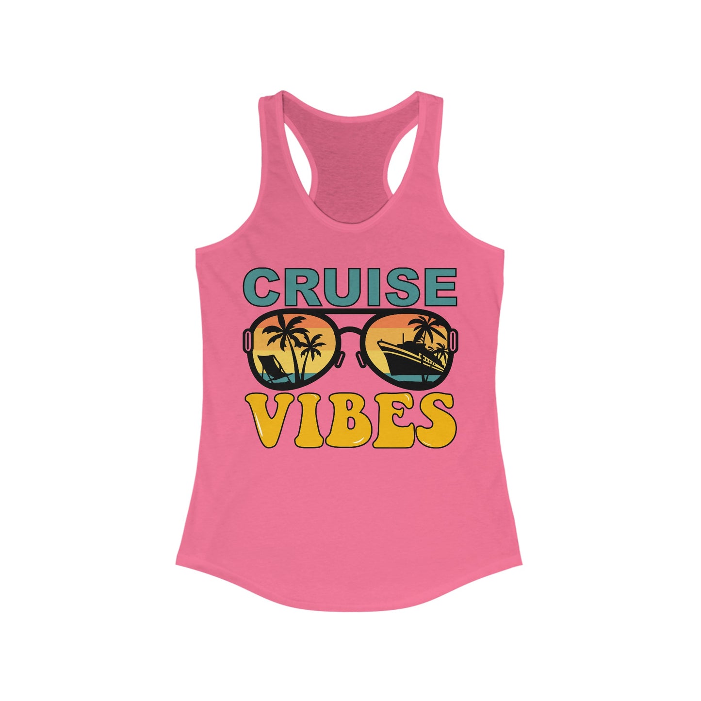Cruise Vibes–Women's Ideal Racerback Tank