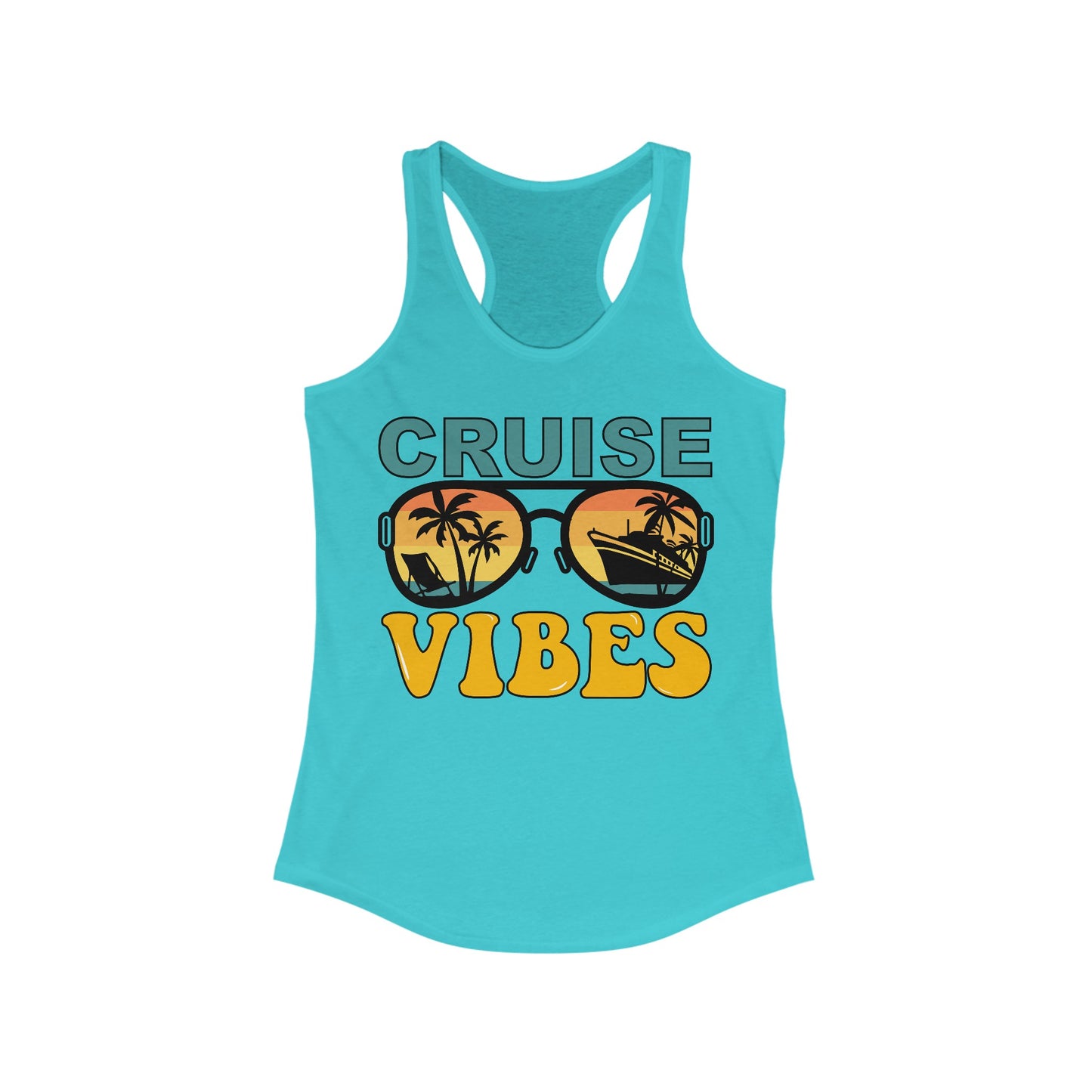 Cruise Vibes–Women's Ideal Racerback Tank