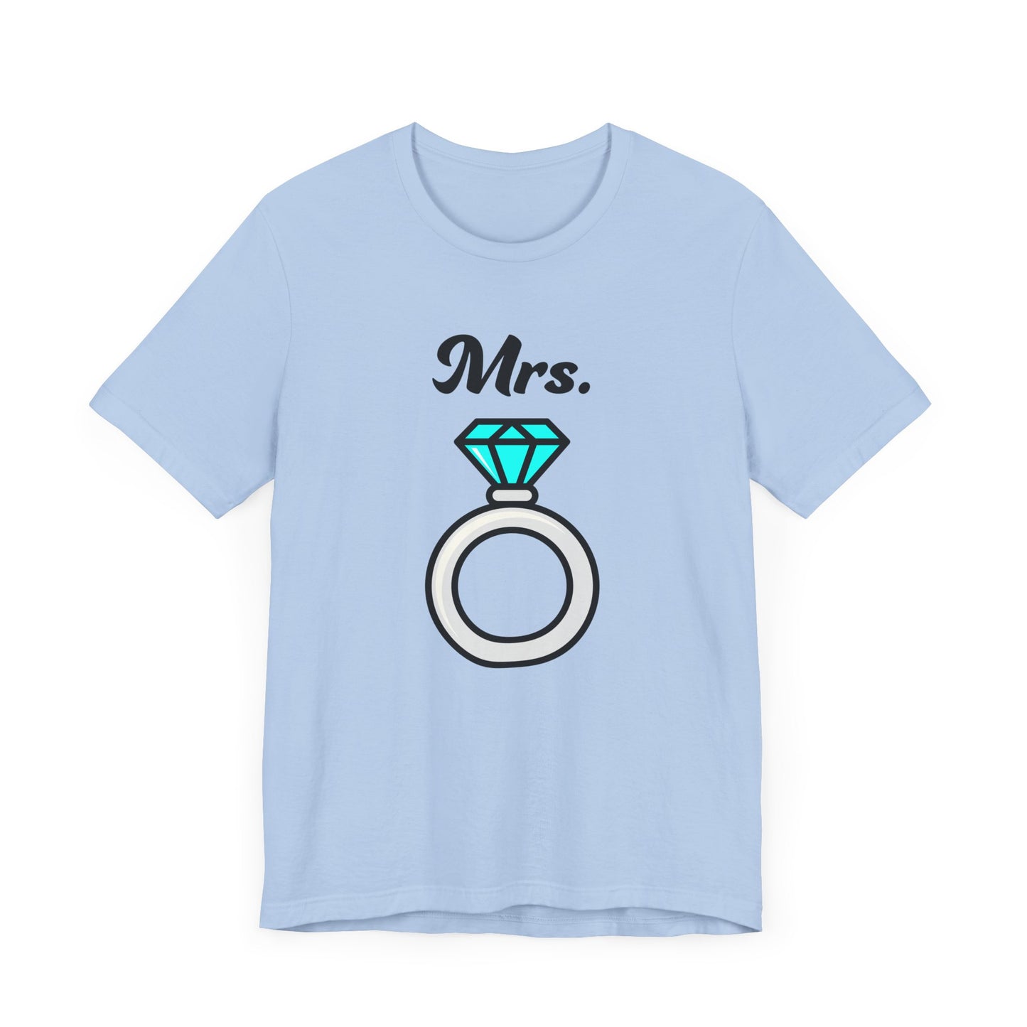 Mrs. Wedding Band–Women's Jersey Short Sleeve Tee–EXPRESS DELIVERY*