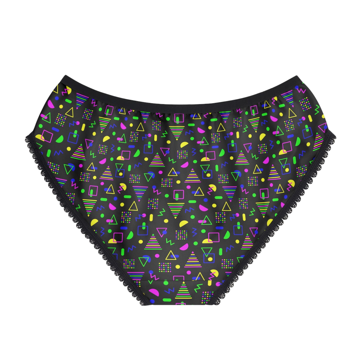 Neon Shapes–Women's Briefs (AOP)