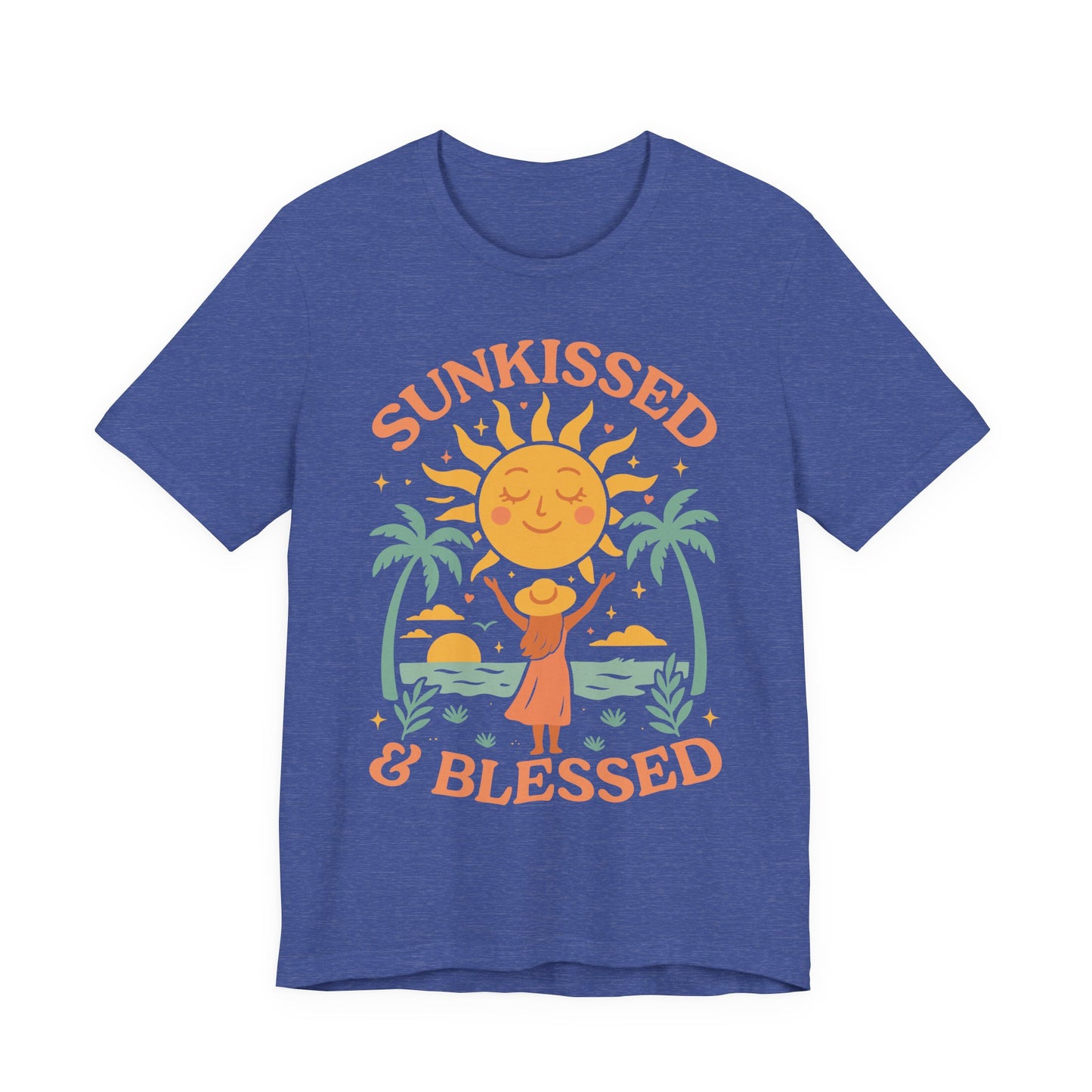 Sun Kissed & Blessed–Unisex Jersey Short Sleeve Tee–EXPRESS DELIVERY*
