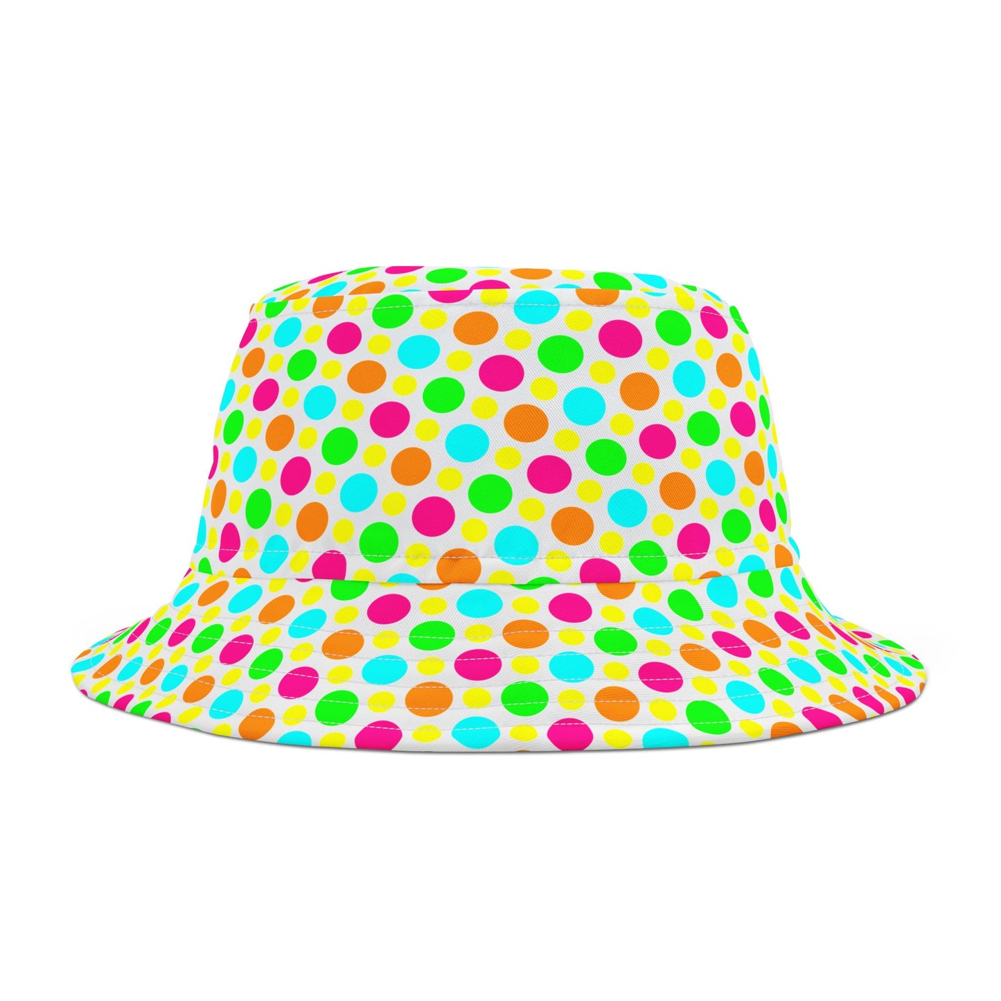 Tropical Circle Pattern–Bucket Hat (AOP)