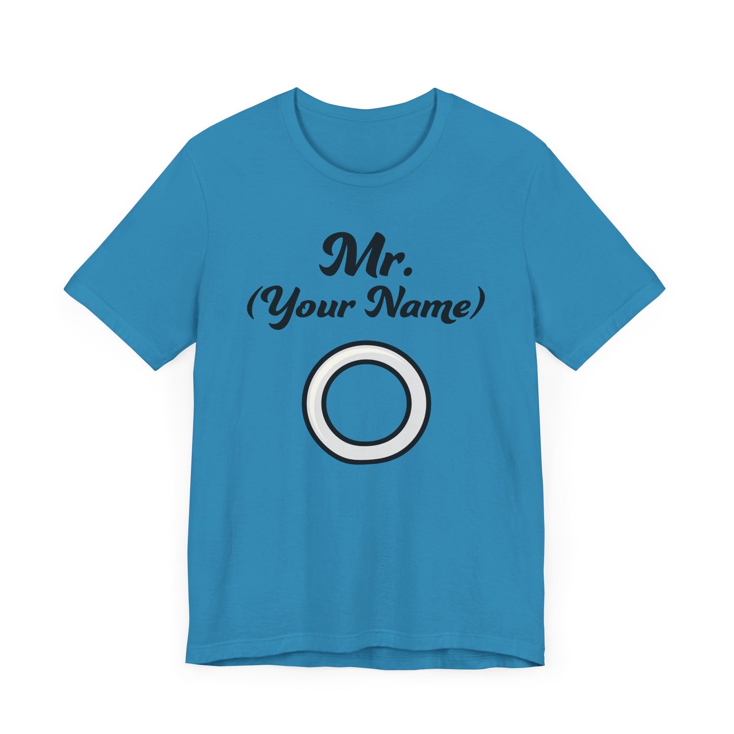 Mr. (Your Name) Custom–Unisex Lightweight Fashion Tee