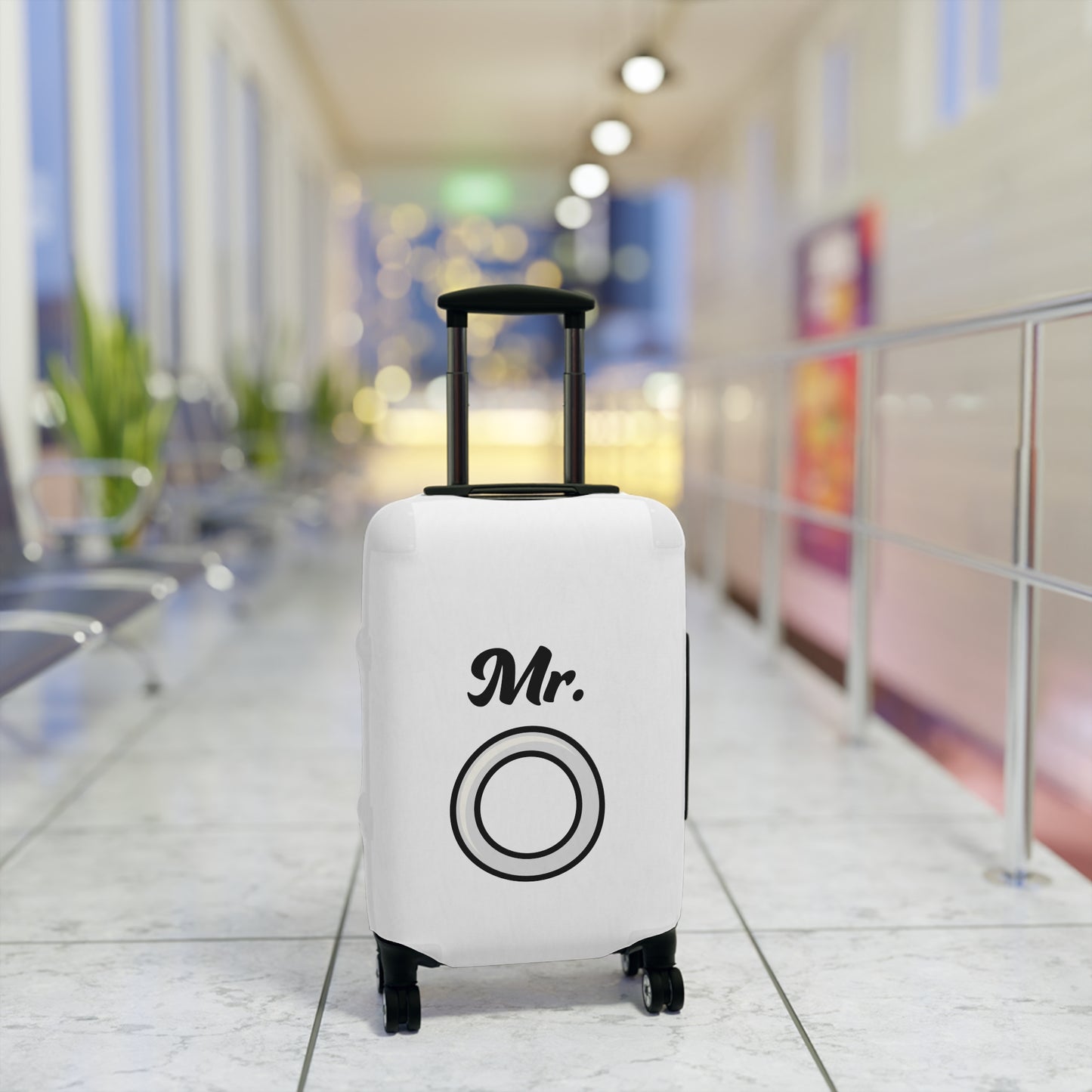 Mr. Wedding Ring-Luggage Cover