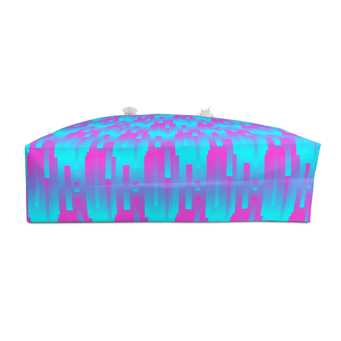 Pink & Blue Lines–Baby Blue–Weekender Bag