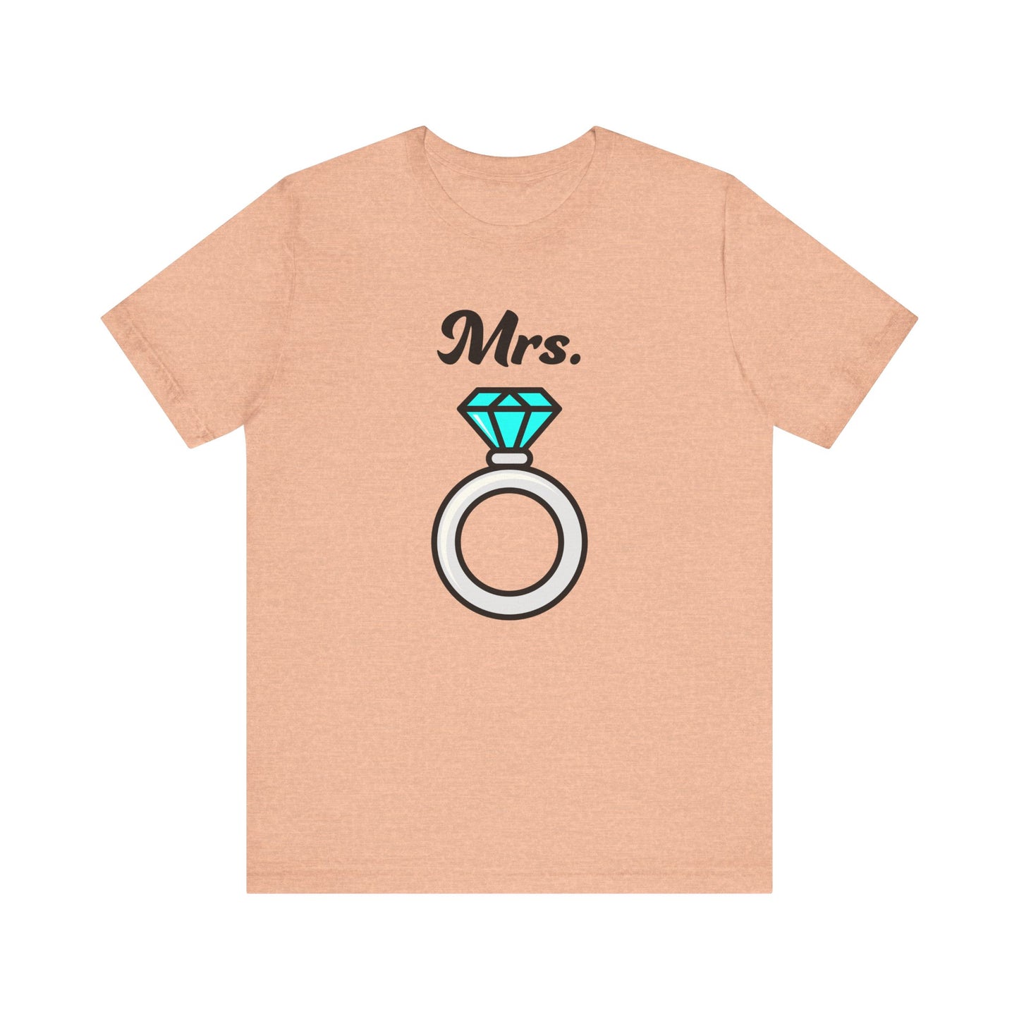 Mrs. Wedding Band–Women's Jersey Short Sleeve Tee–EXPRESS DELIVERY*