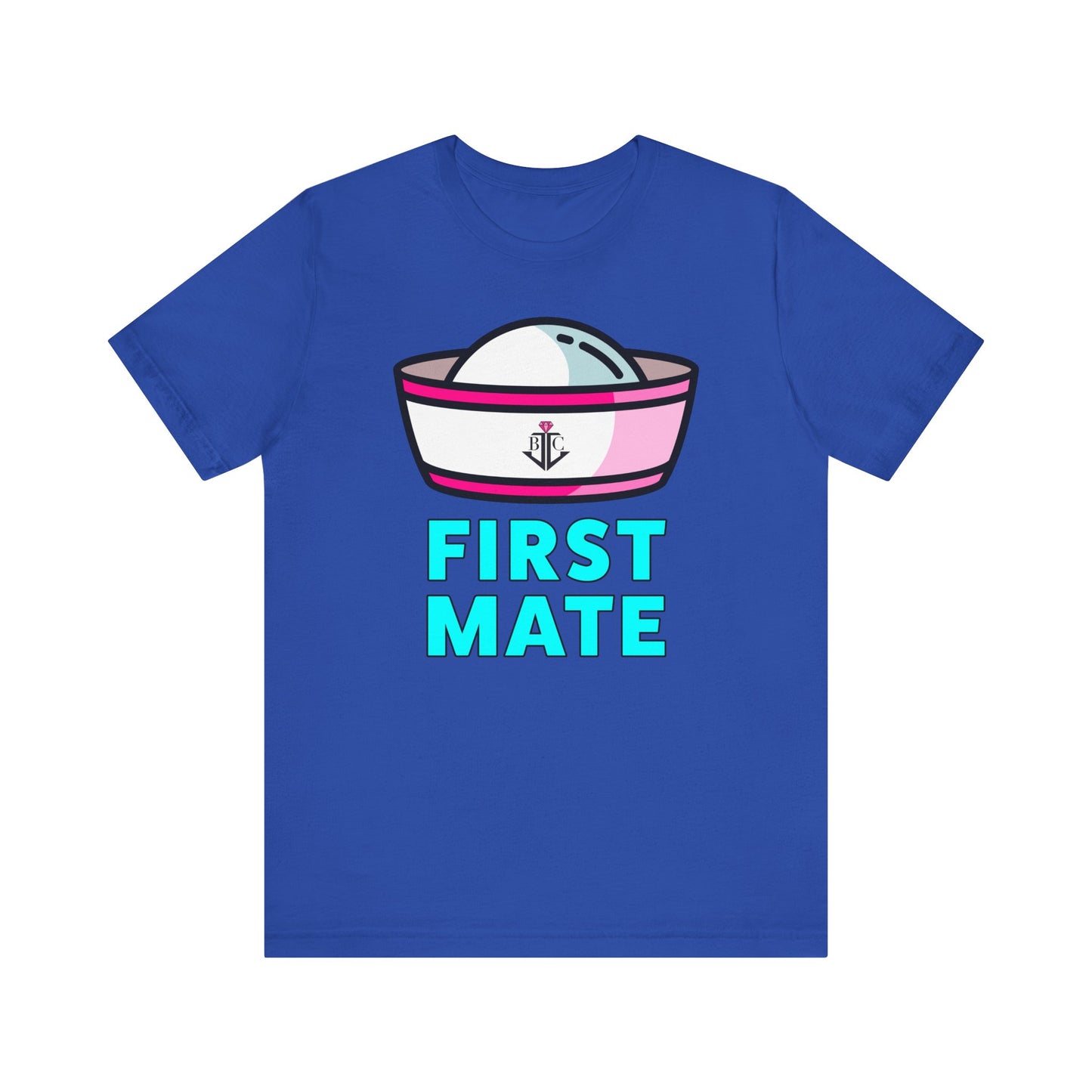 Cruise Crew, First Mate–Unisex Jersey Short Sleeve Tee–EXPRESS DELIVERY*