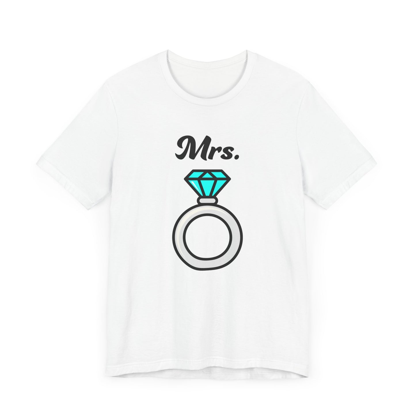 Mrs. Wedding Band–Women's Jersey Short Sleeve Tee–EXPRESS DELIVERY*