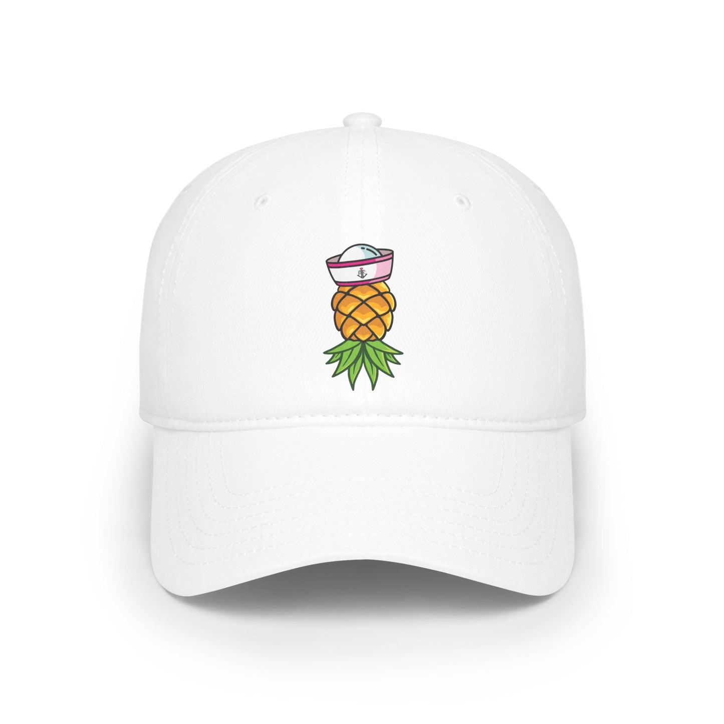 Upside Down Pineapple First Mate–Low Profile Baseball Cap