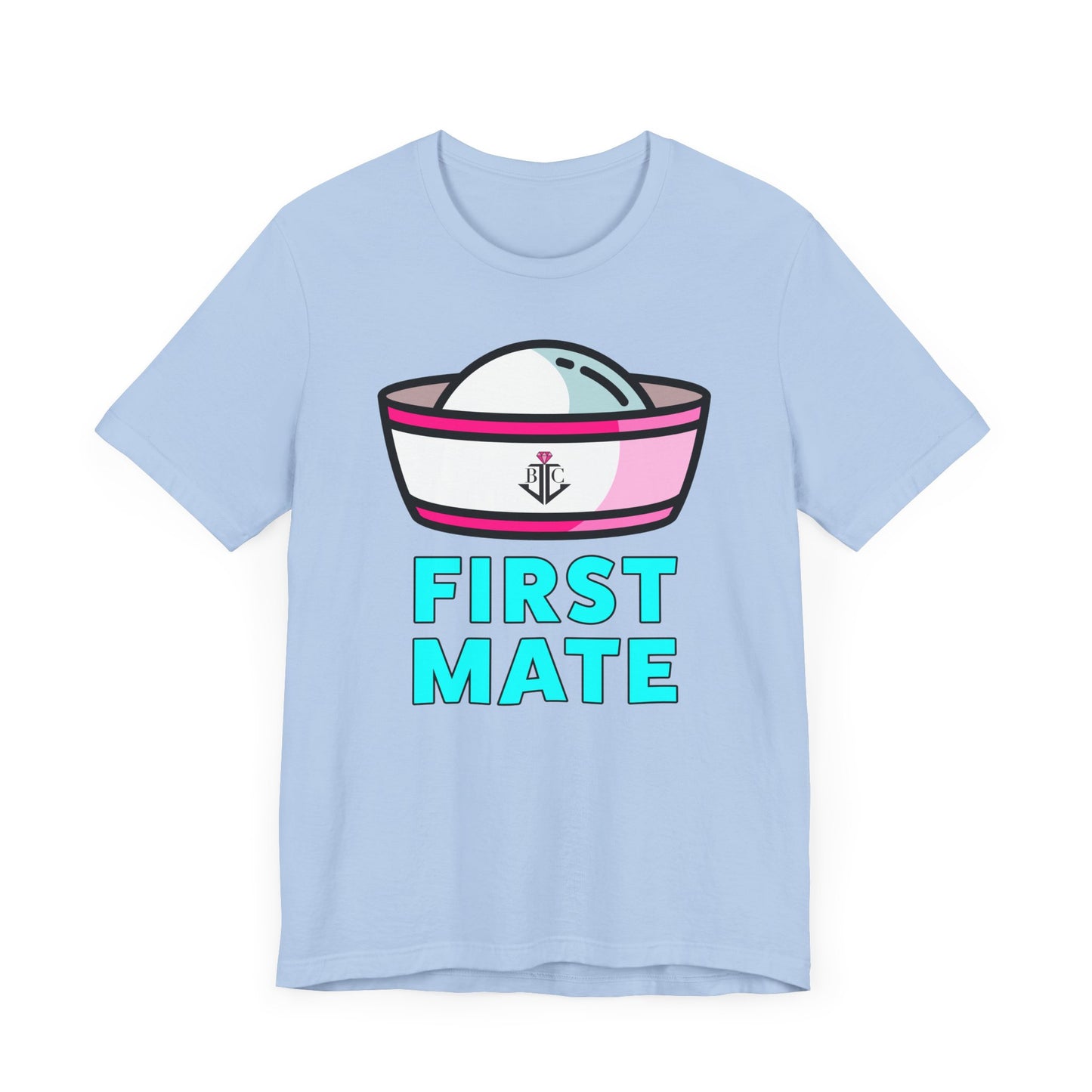 Cruise Crew, First Mate–Unisex Jersey Short Sleeve Tee–EXPRESS DELIVERY*
