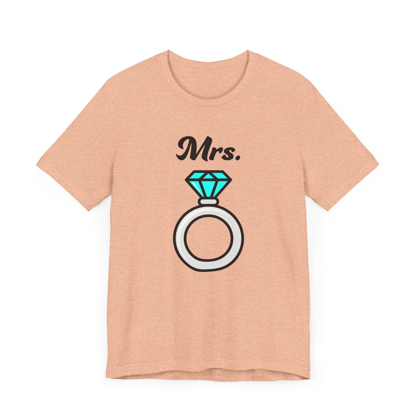 Mrs. Wedding Band–Women's Jersey Short Sleeve Tee–EXPRESS DELIVERY*