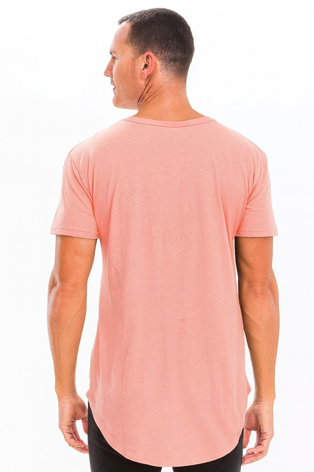 SHORT SLEEVE 4 BUTTON HENLEY SHIRT