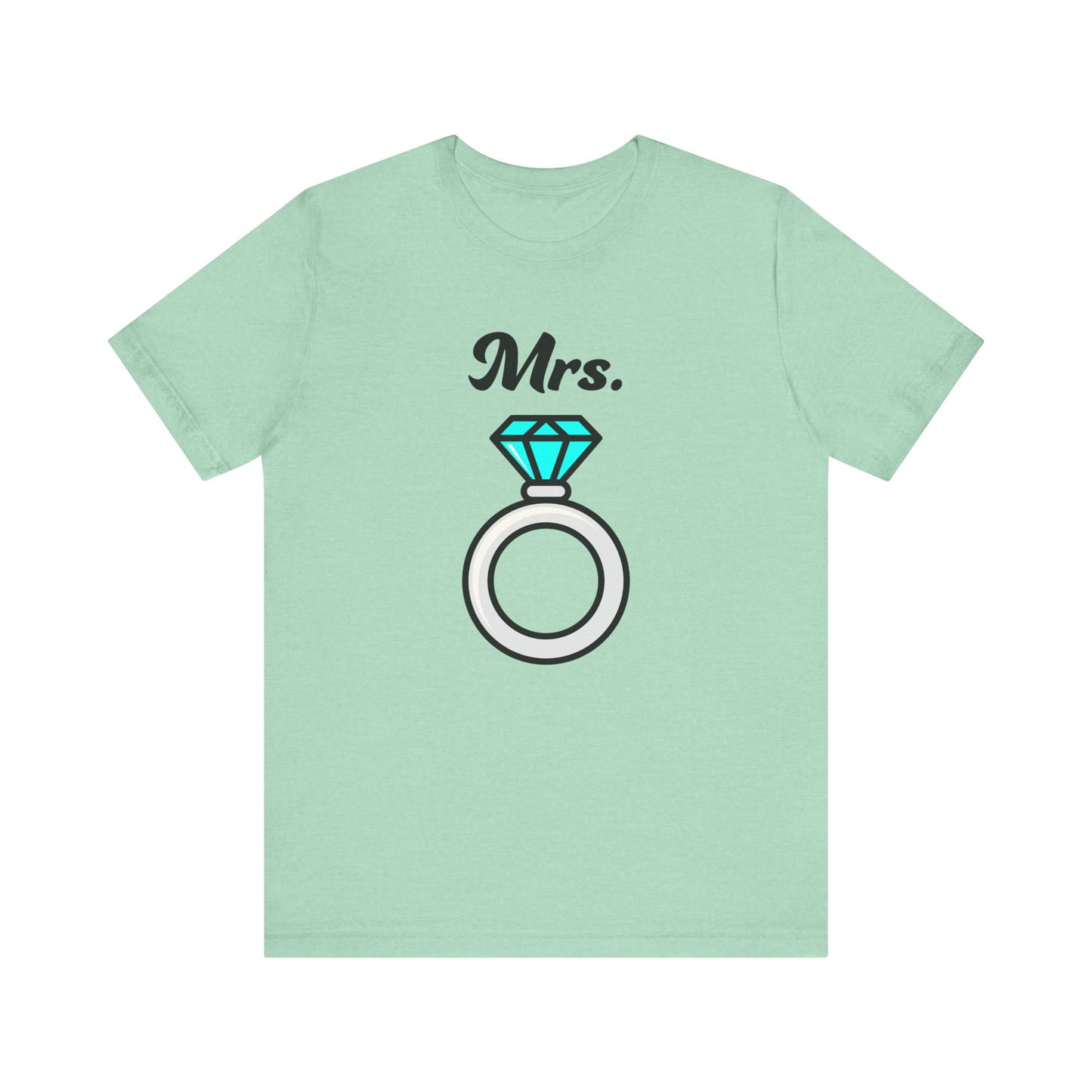 Mrs. Wedding Band–Women's Jersey Short Sleeve Tee–EXPRESS DELIVERY*