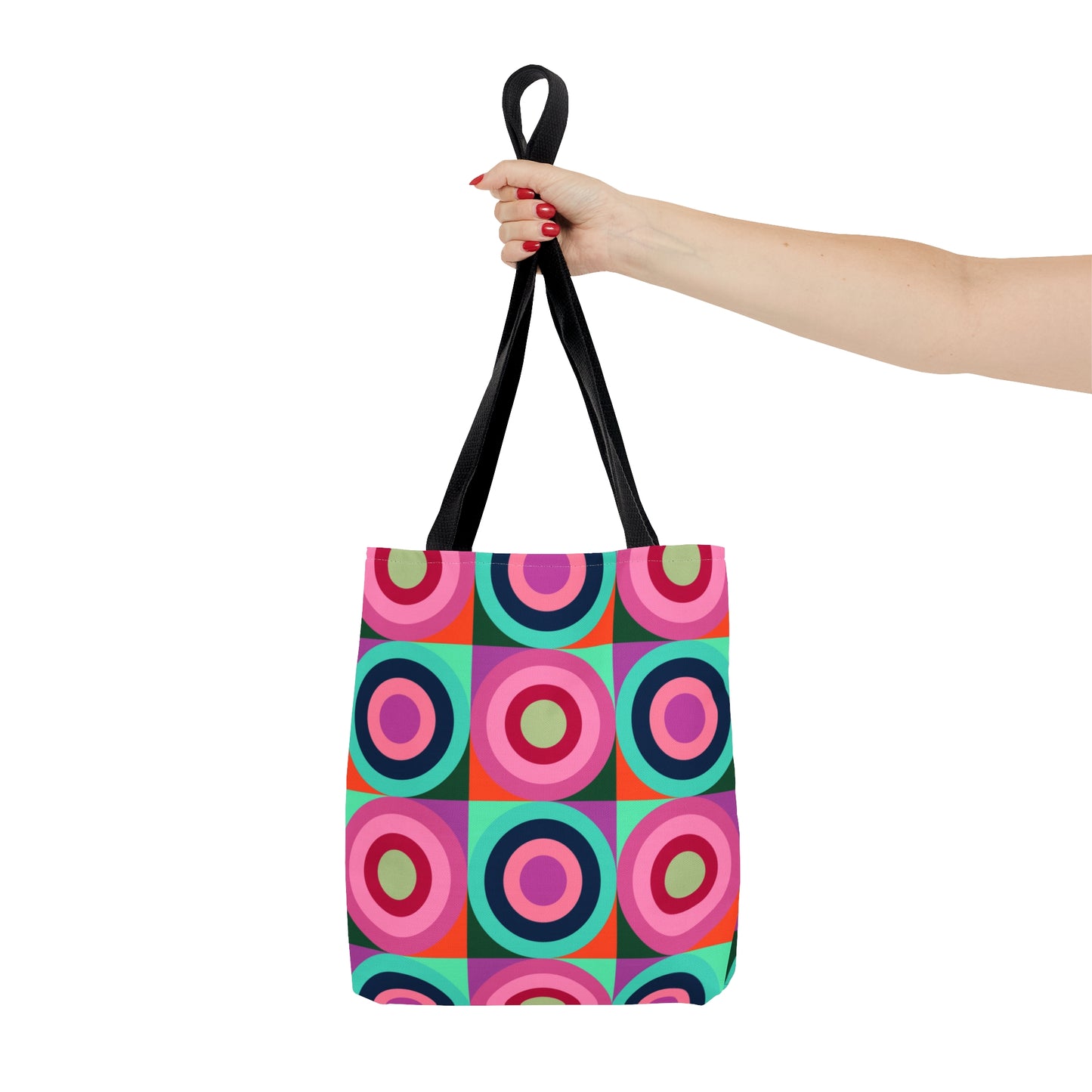 Multi Color Circle Pattern–Tote Bag (AOP)