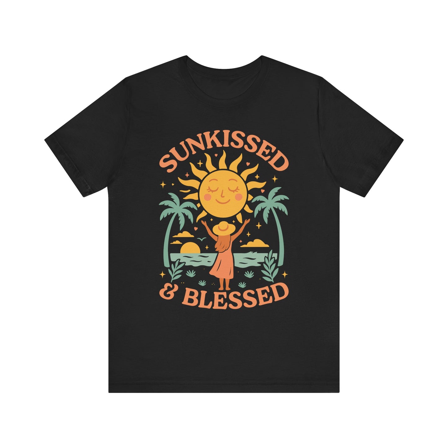 Sun Kissed & Blessed–Unisex Jersey Short Sleeve Tee–EXPRESS DELIVERY*
