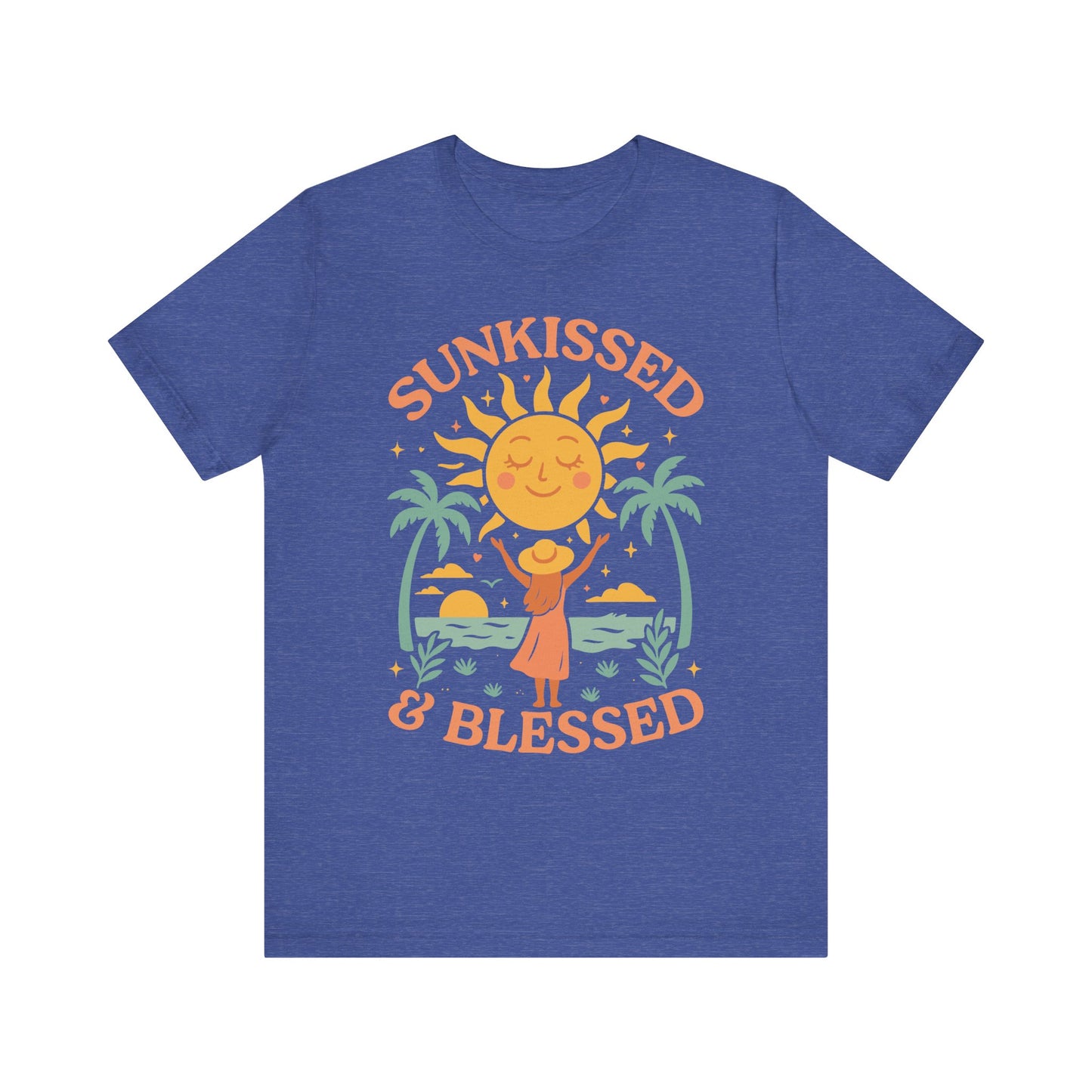 Sun Kissed & Blessed–Unisex Jersey Short Sleeve Tee–EXPRESS DELIVERY*