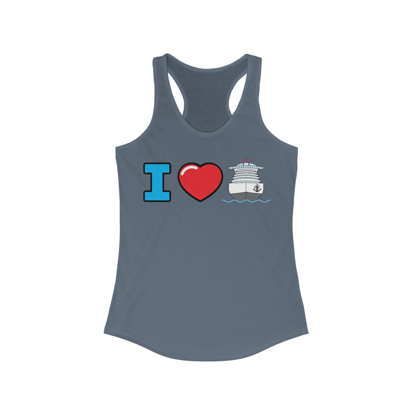 I Heart Cruising–Women's Ideal Racerback Tank