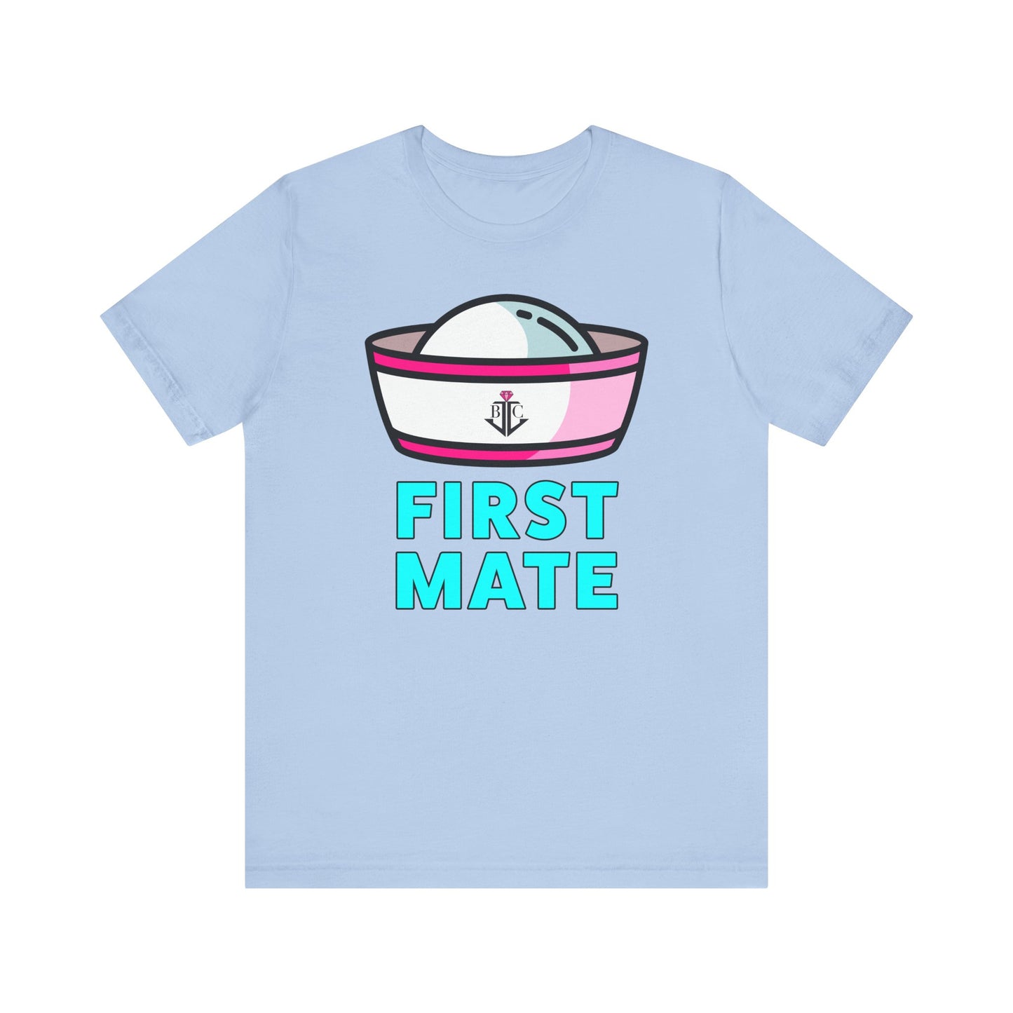 Cruise Crew, First Mate–Unisex Jersey Short Sleeve Tee–EXPRESS DELIVERY*