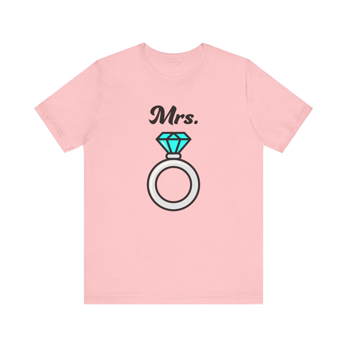 Mrs. Wedding Band–Women's Jersey Short Sleeve Tee–EXPRESS DELIVERY*