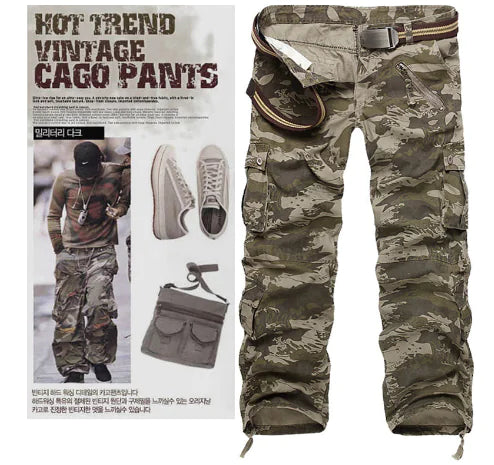 Men's Casual Camouflage Pants