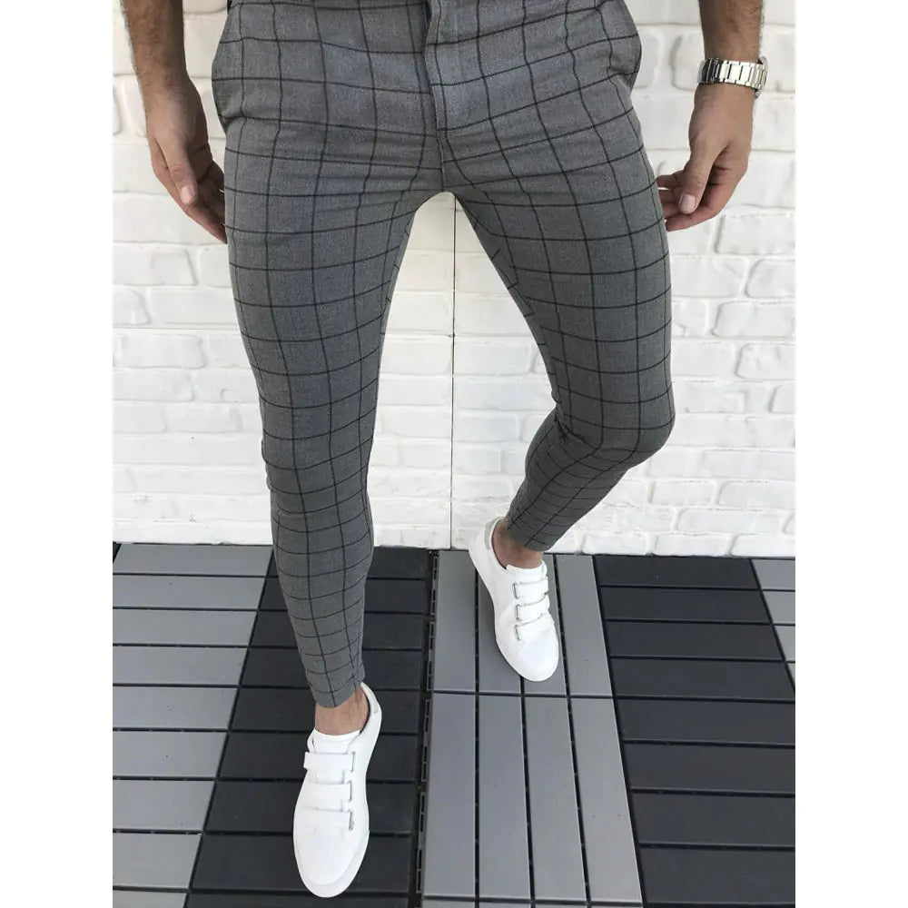 Men's Striped Casual Pants