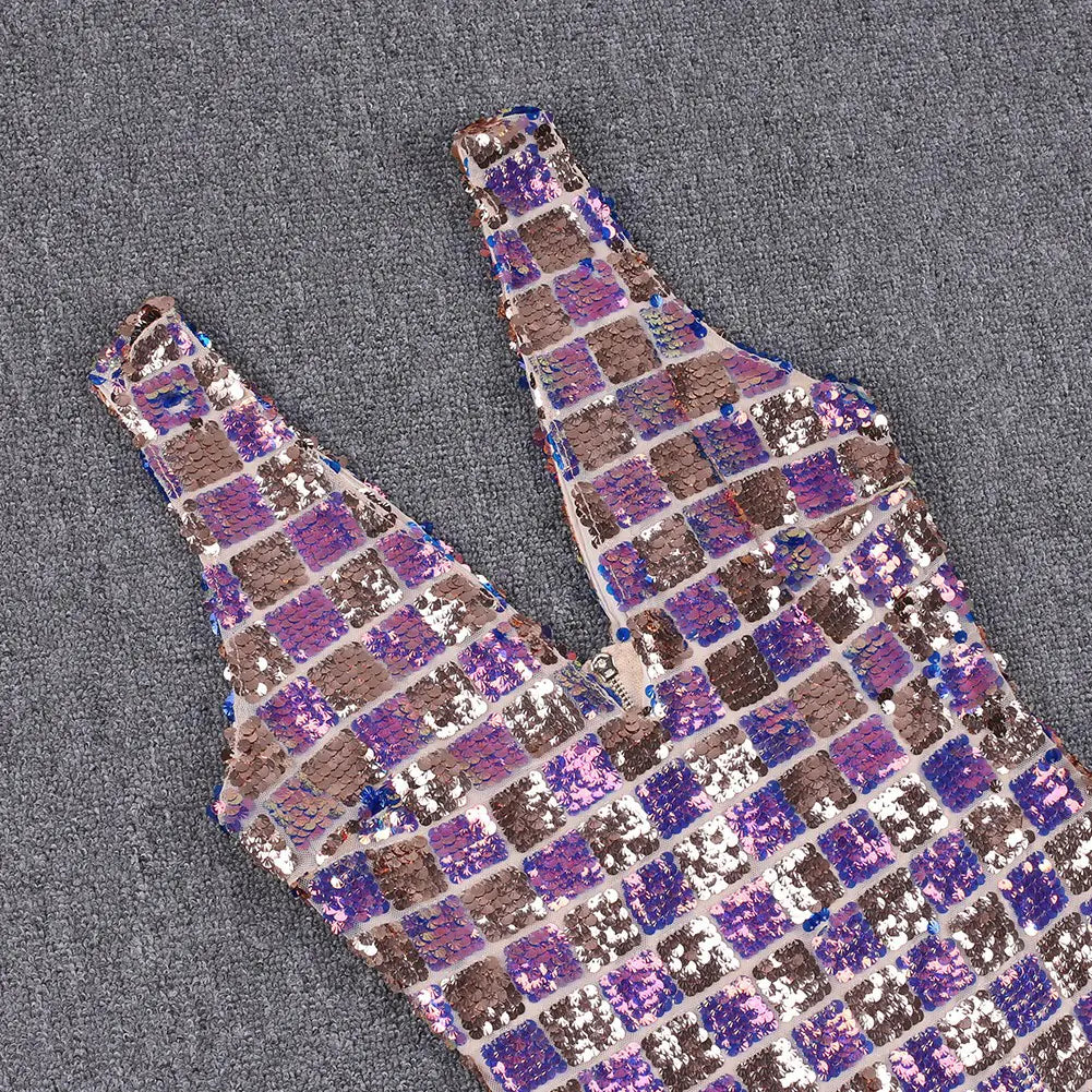 Sleeveless Dress - Elegant Gown