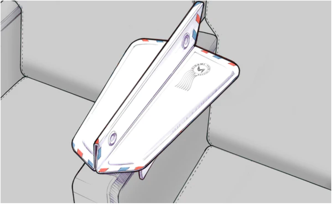 SOARIGAMI–Portable Armrest Divider