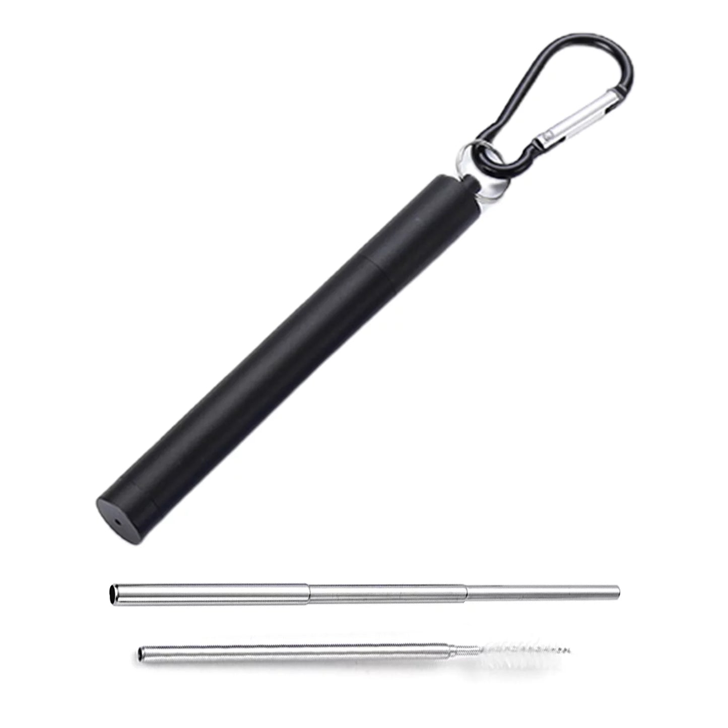 Reusable Telescopic Metal Drinking Straw
