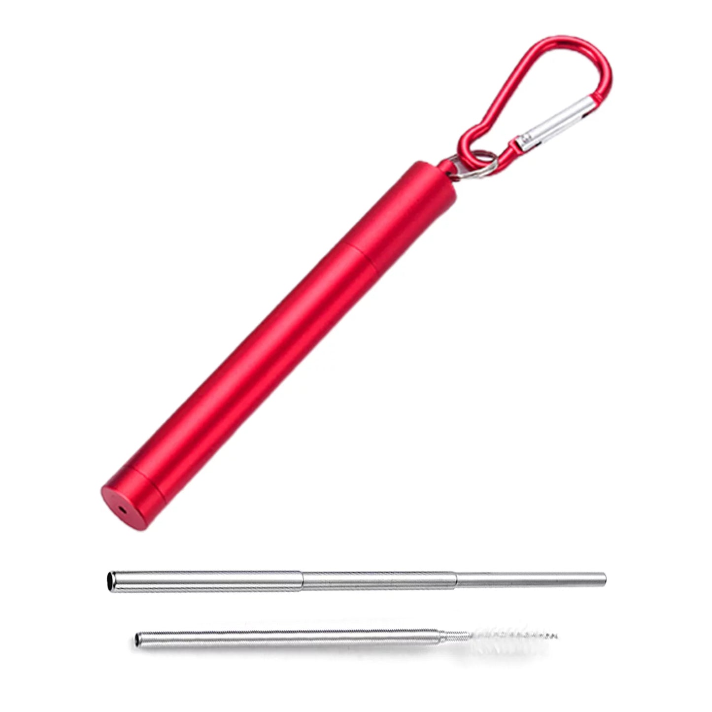 Reusable Telescopic Metal Drinking Straw