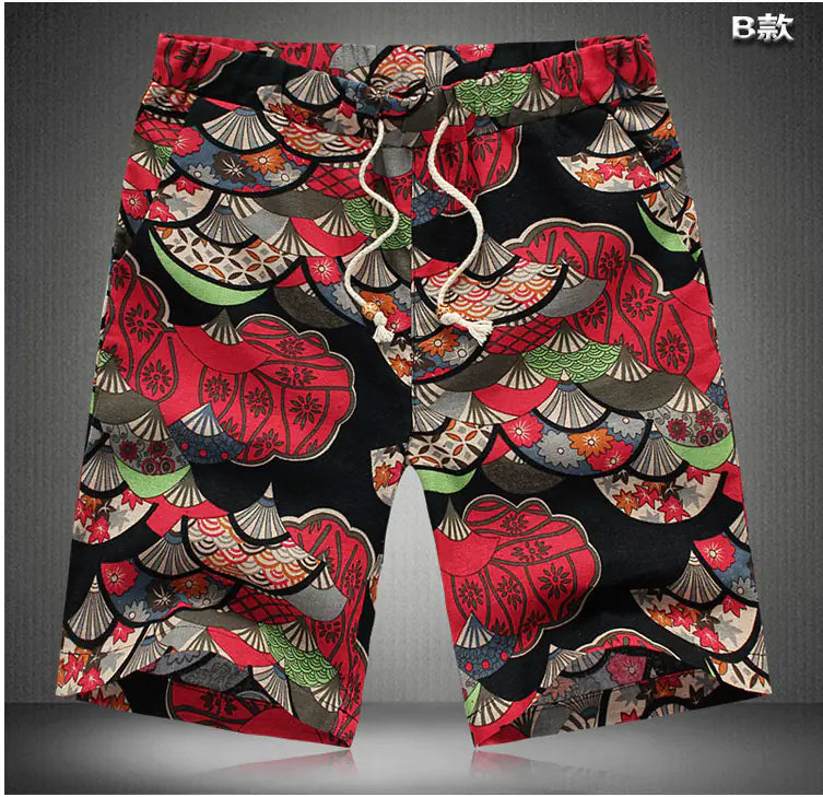 Men's Linen Shorts