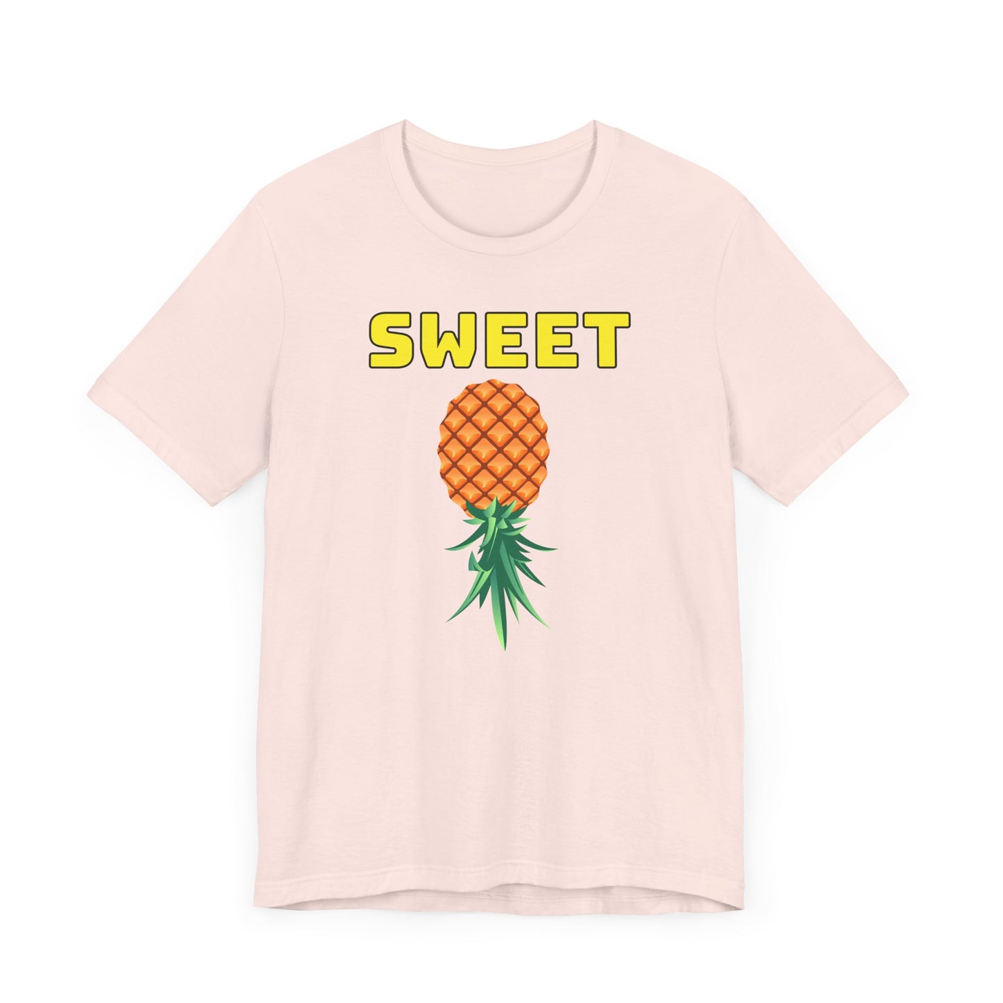 Sweet Upside Down Pineapple, Why Not ;)–Unisex Jersey Short Sleeve Tee–EXPRESS DELIVERY*